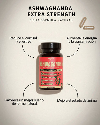 Ashwagandha Suplemento 90 Capsulas